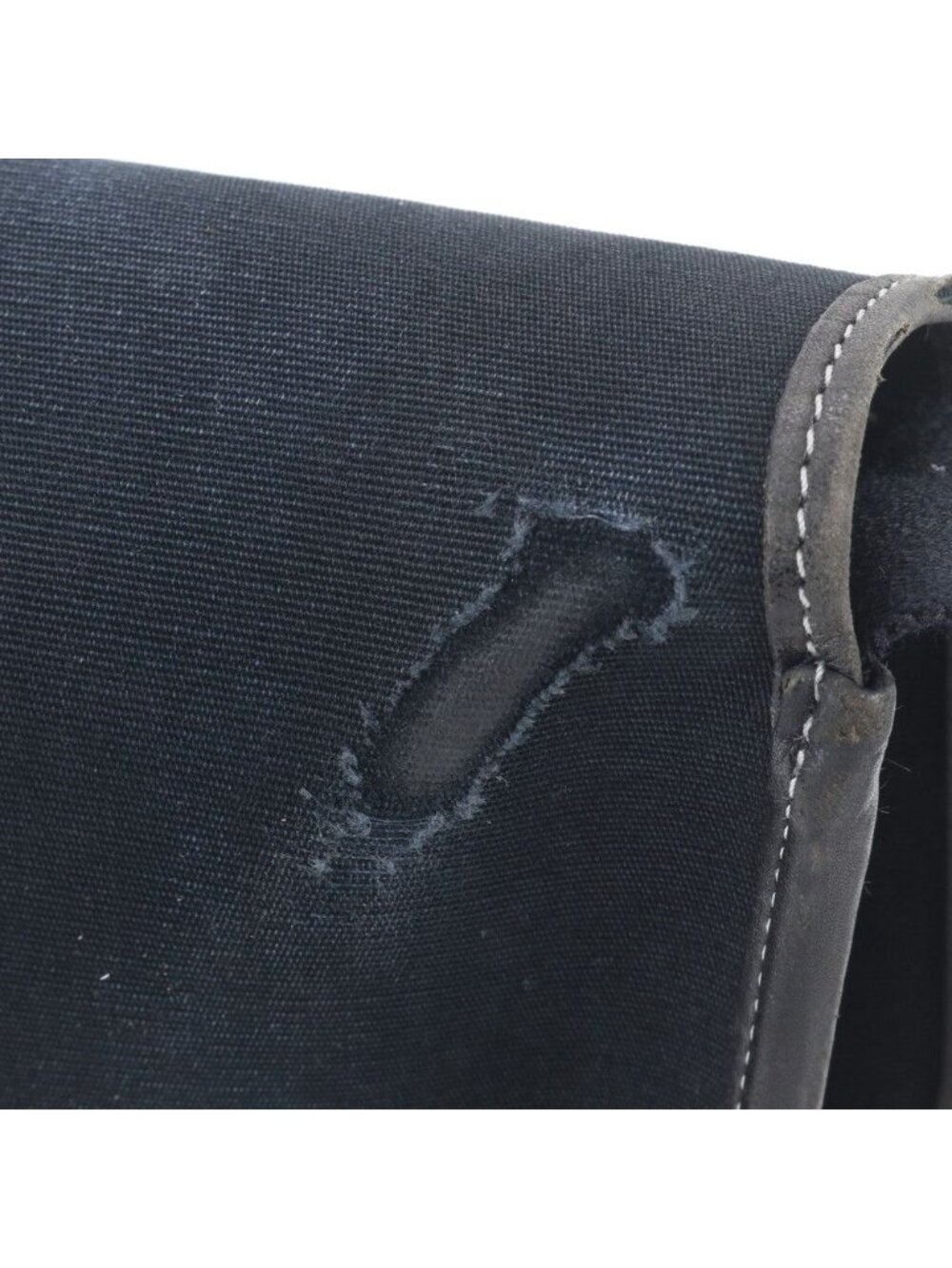 Hermes Buena Ventura PM Leather Shoulder Bag Crossbody Black - Picture 9 of 9
